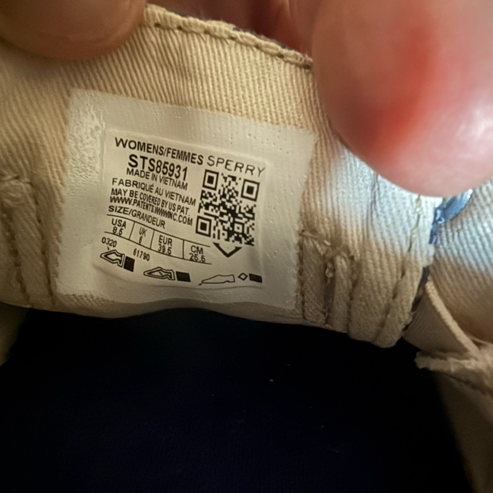Sperry Leopard Print Crest Vibe Sneakers - Picture 3 of 5